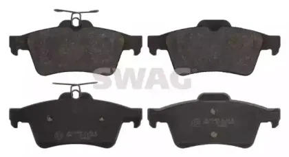 Комплект тормозных колодок, дисковый тормоз SWAG купить